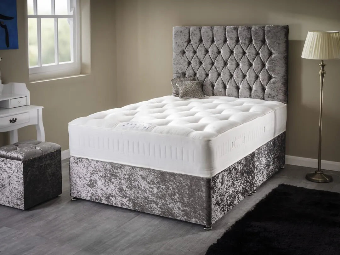 Onyx Natural Pocket Spring Wool & Silk Mattress (Medium To Firm)
