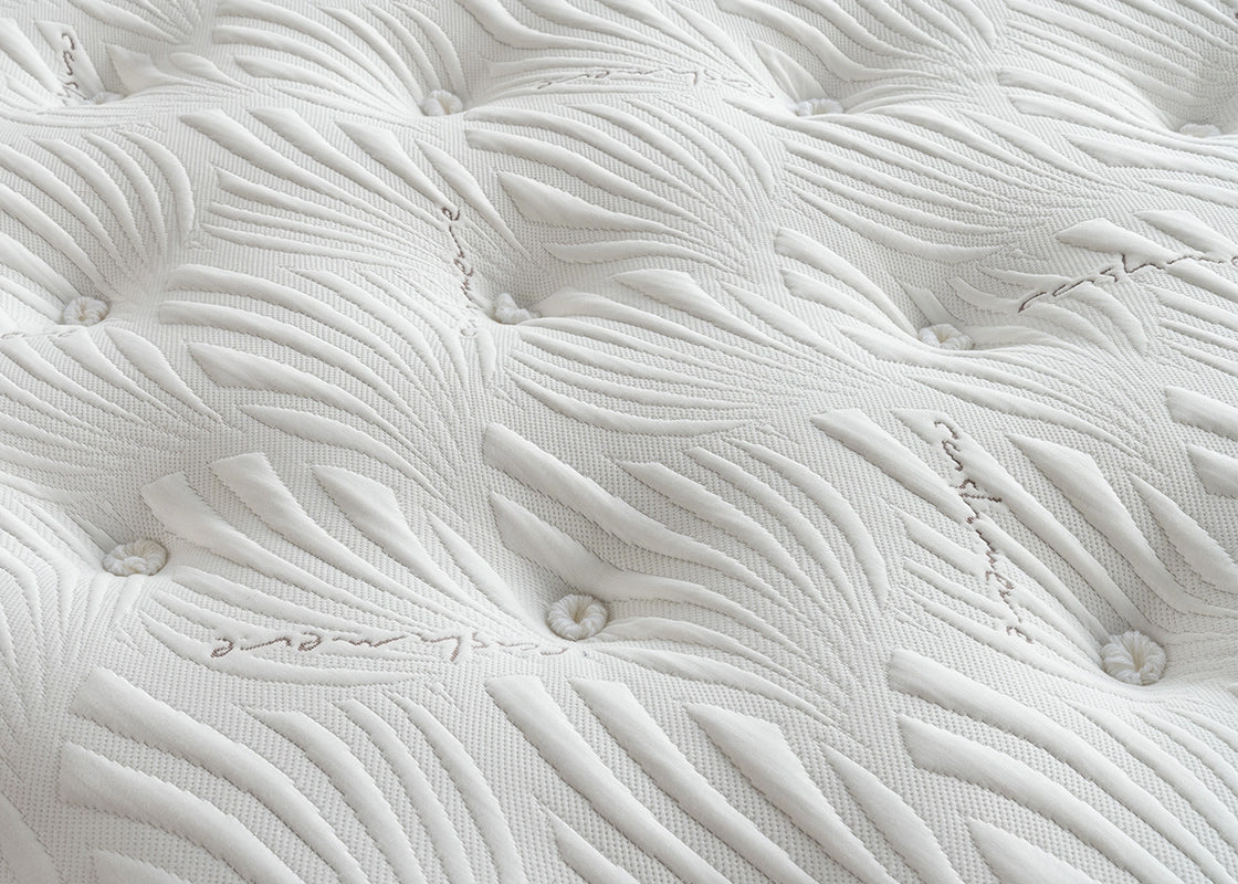 Renaissance 3000 Pocket Spring Wool & Cashmere Natural Mattress ( Medium To Firm)