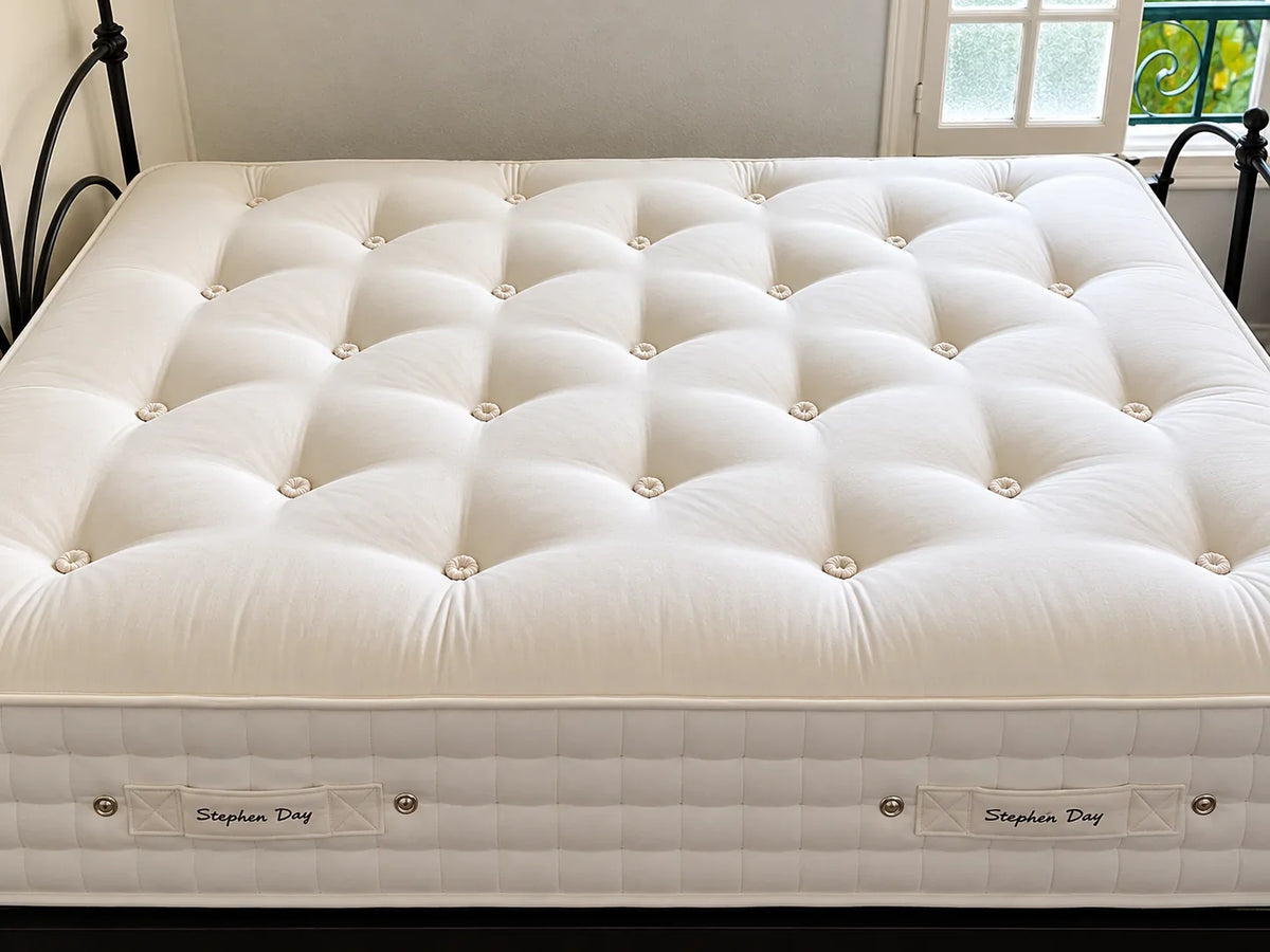 100% Organic Wool & Egyptian Organic Cotton Mattresses