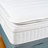 100% Natural 2000 Pocket Spring Mattress With Pillow Top