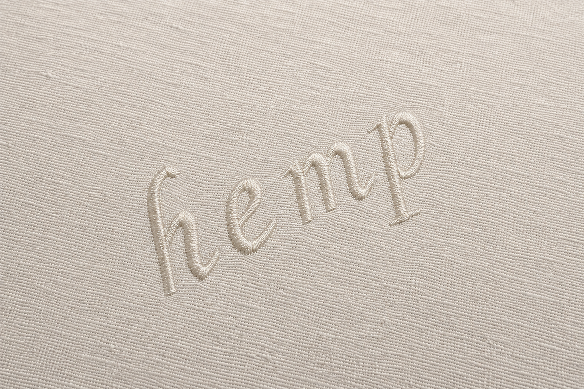 100% Organic Hemp Linen & Organic Wool 1000 Pocket Spring