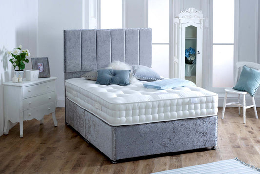 Natural Air 4000 Individual Pocket Spring Wool Cashmere Silk Cotton Mattress (Firm)