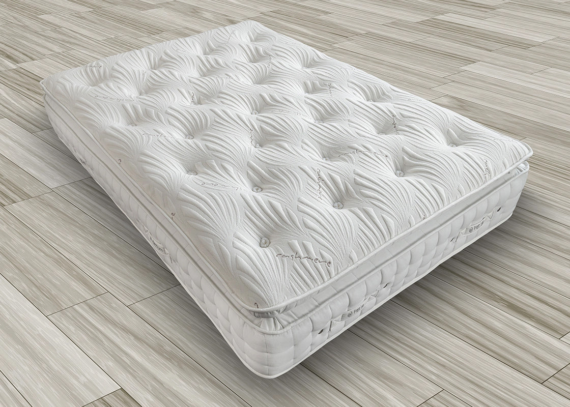 Renaissance 3000 Pocket Spring Wool & Cashmere Natural Mattress ( Medium To Firm)