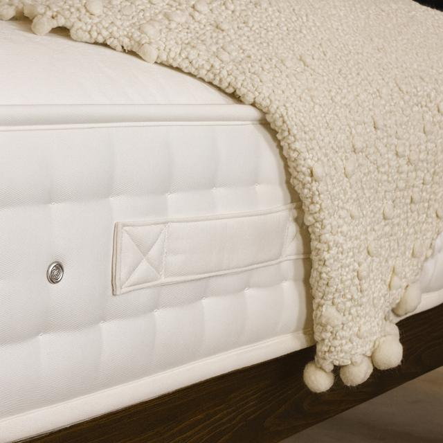 100% Organic Hand Tufted 3000 Air Suspension Pocket Spring Wool & Cotton Mattress