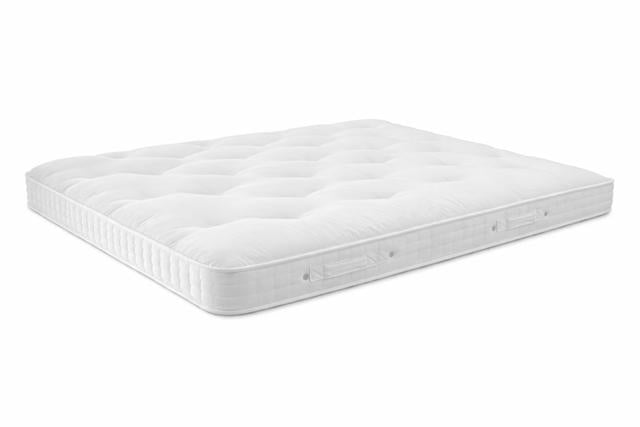100% Organic 'Slim Jim' Cotton & Wool Bonnel Spring  Mattress